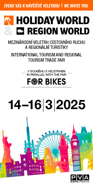 Zveme Vás k návštěvě veletrhu Holiday World a Region World 2025