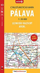Pálava: Lednicko-Valtický areál, cykloturistická mapa 1 : 55 000