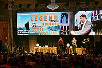Setkání cestovatelských legend - Jiří Kolbaba, Miloslav Stingl, Rudolf Švaříček, zámecká jízdárna Český Krumlov 4.3.2018