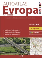 Autoatlas Evropa 1:1 000 000, Foto: Archiv Vydavatelství MCU s.r.o.