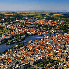 Praha letecky, Foto: Archiv Vydavatelství MCU s.r.o.