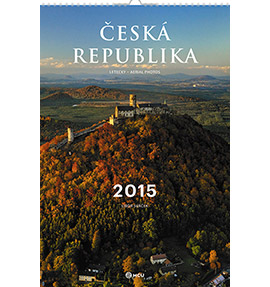 Nástěnný kalendář Česká republika letecky