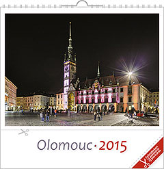 Pohlednicový kalendář Olomouc