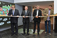 Slavnostní otevření časové osy pro Vzdělávací centrum Škoda Auto Na Karmeli v Mladé Boleslavi