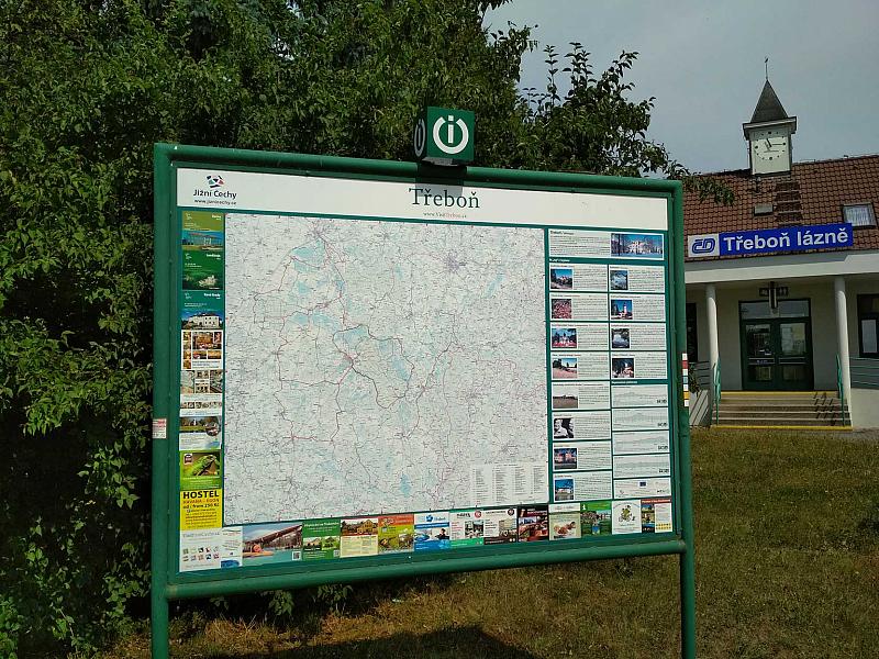 Třeboň - zastávka ČD
