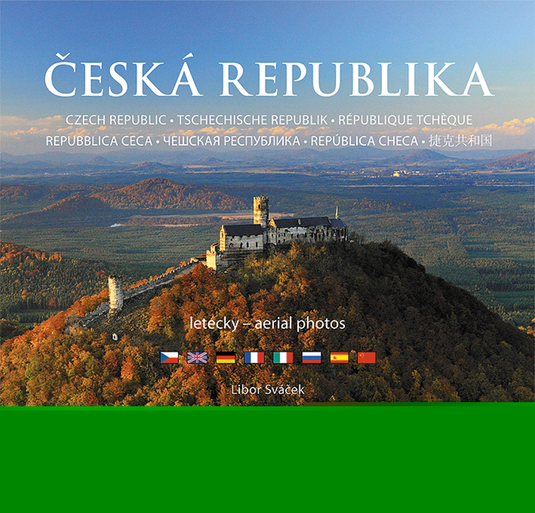 Česká republika letecky – obálka