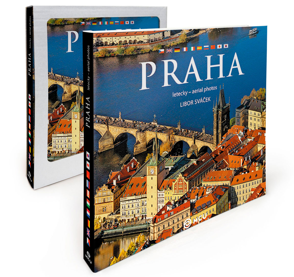 Praha letecky – obal